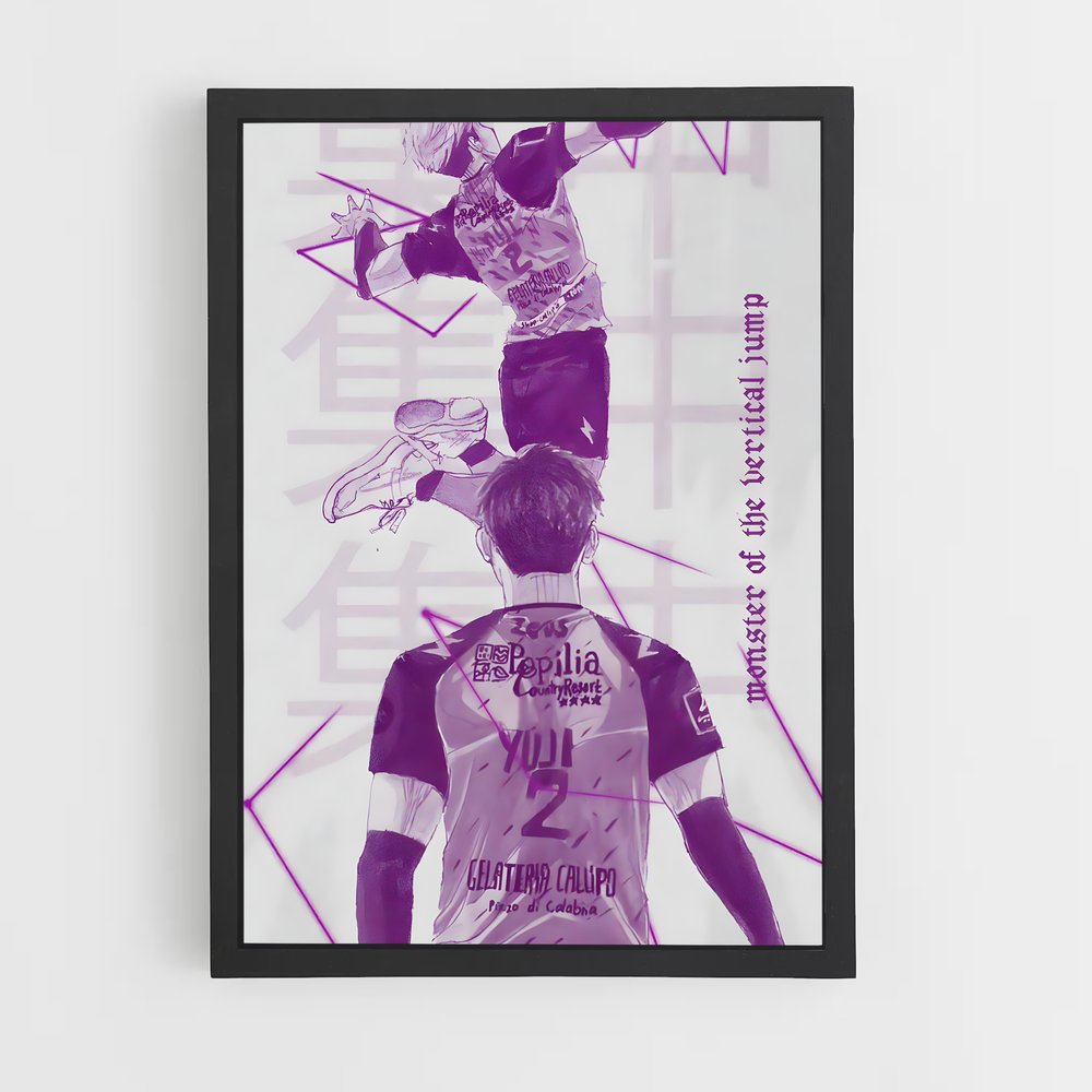 Poster Yuji nishida parfaits – affiche Volleyball (vue 2)